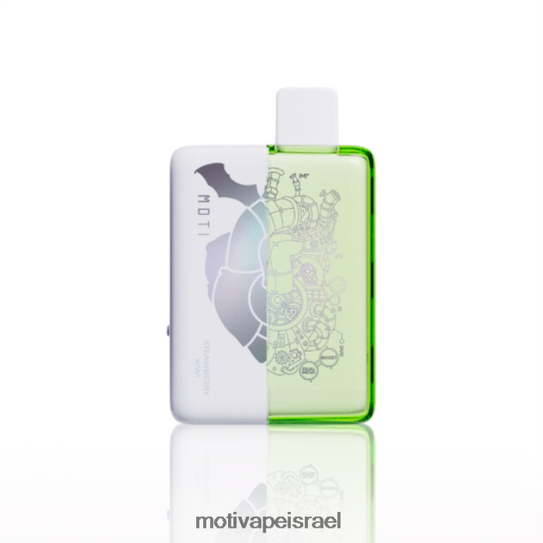 MOTI Duo 9000 vape חד פעמי (5%, 9000 שאיפות) קיווי תות PRVZXV66 - MOTI Vape Israel