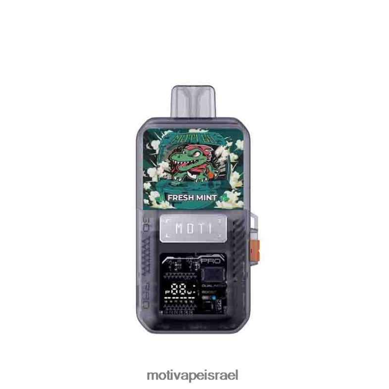 MOTI Go Pro פוד חד פעמי+מכשיר מנטה רעננה PRVZXV80 - MOTI Vape Review