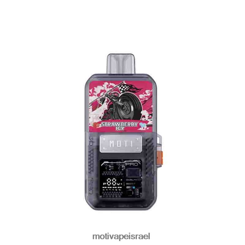 MOTI Go Pro פוד חד פעמי+מכשיר תות קפוא PRVZXV84 - MOTI Vape Pen Israel