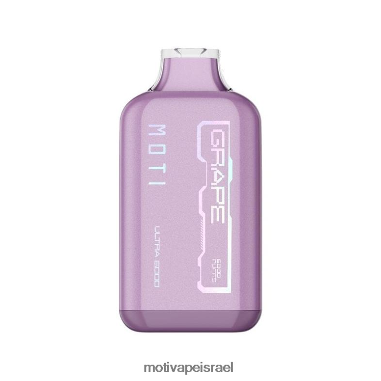 MOTI Ultra אדים חד פעמיים (5%, 6000 שאיפות) עַנָב PRVZXV30 - MOTI Vape Review