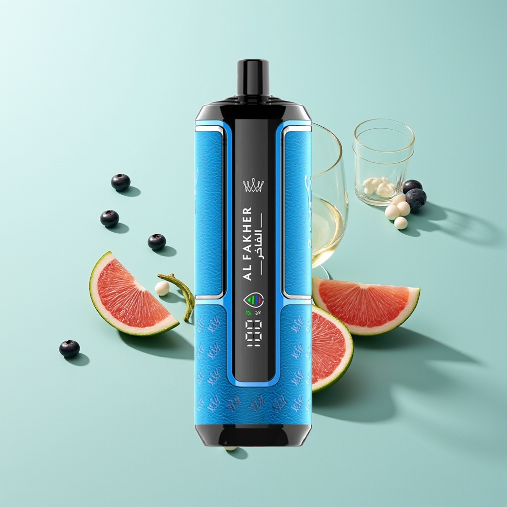 Al Fakher Crown Bar 15K Hypermax מסטיק אוכמניות כחולות