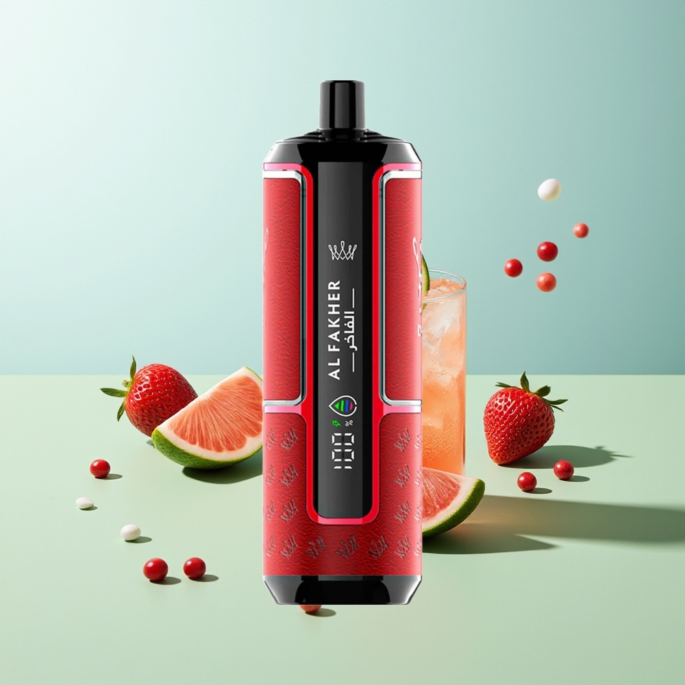 Al Fakher Crown Bar 15K Hypermax תות אגרוף