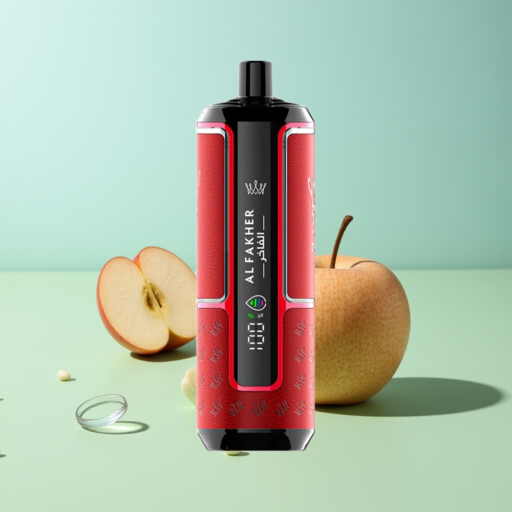 Al Fakher Crown Bar 15K Hypermax שני תפוחים