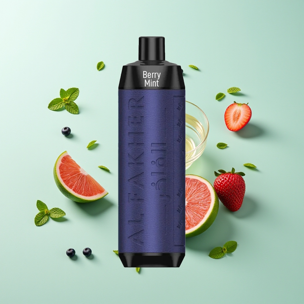 Al Fakher Crown Bar 8000 Crystal מנטה פירות יער