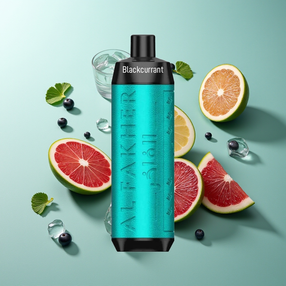 Al Fakher Crown Bar 8000 Crystal גלידת שחורת-מתחל