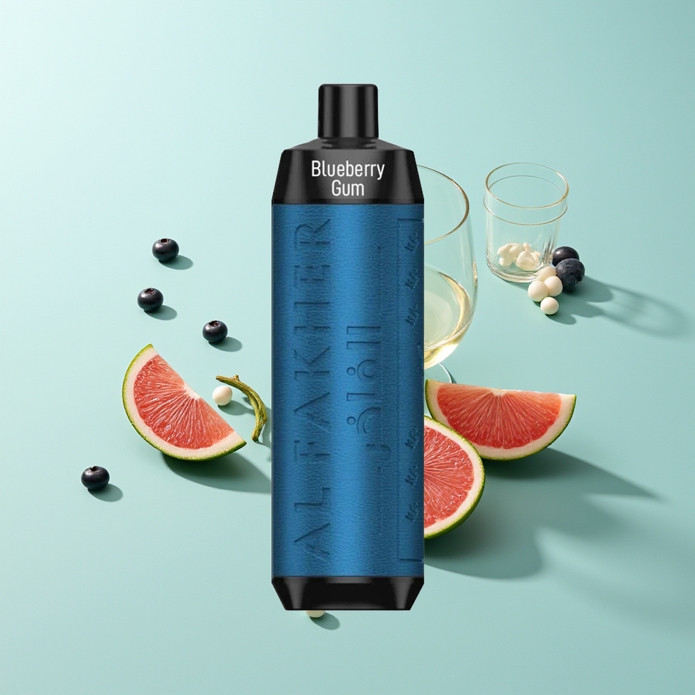 Al Fakher Crown Bar 8000 Crystal מסטיק אוכמניות כחולות