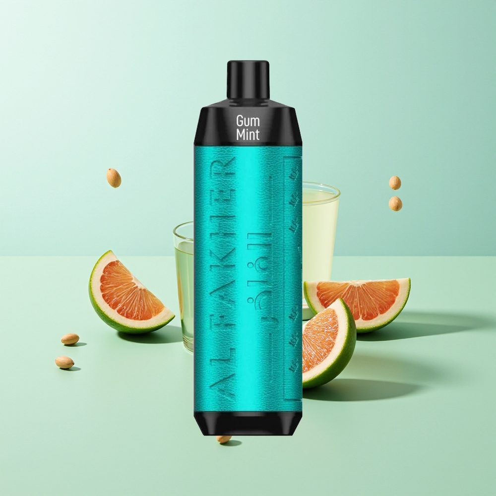 Al Fakher Crown Bar 8000 Crystal מנטה מסטיק