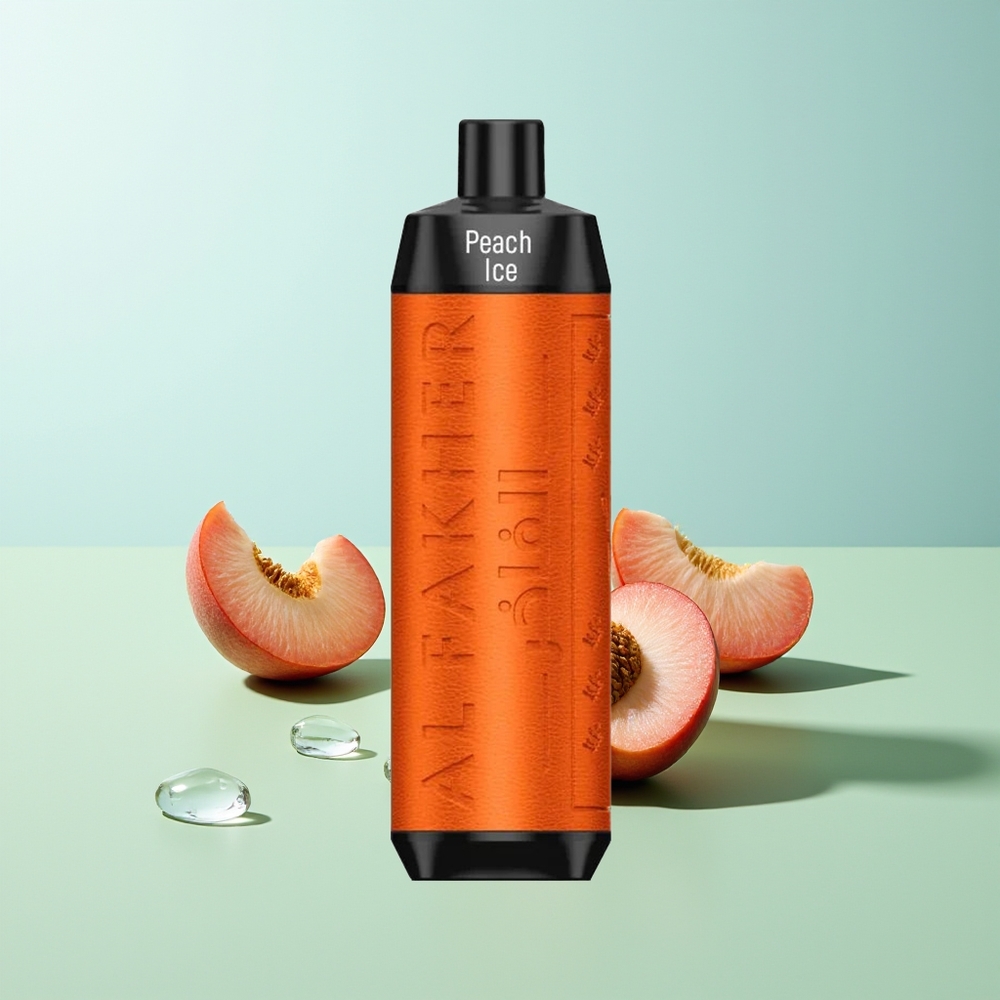 Al Fakher Crown Bar 8000 Crystal אפרסק קרח