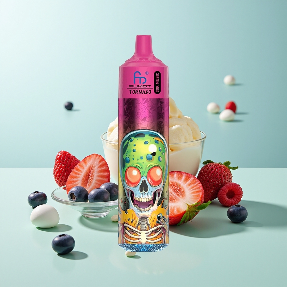 Fumot Randm Tornado 30000 גלידת אוכמנית תות פטל