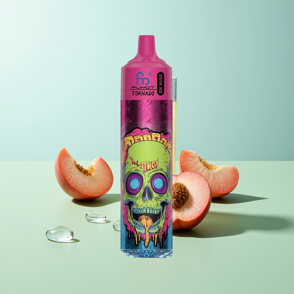 Fumot Randm Tornado 30000 אפרסק קרח