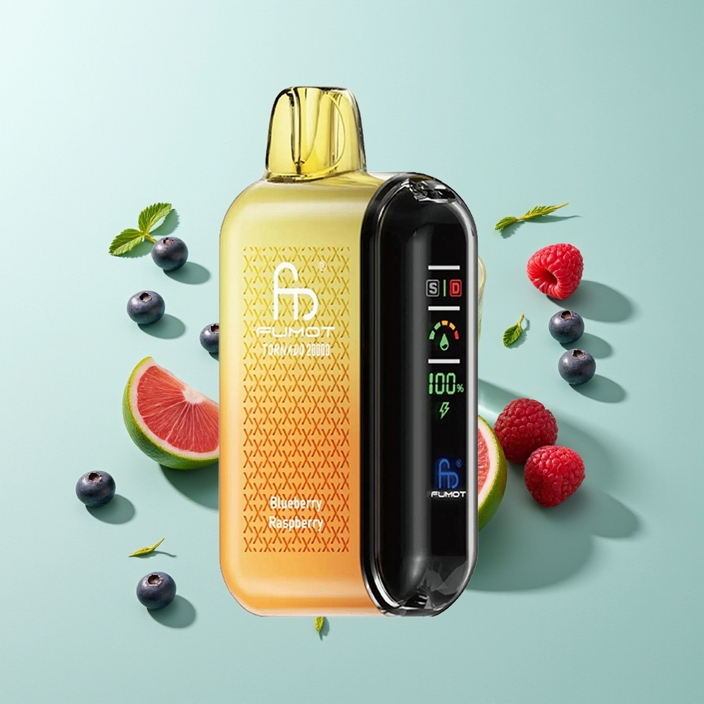 Fumot Tornado 20000 אוכמניה פטל