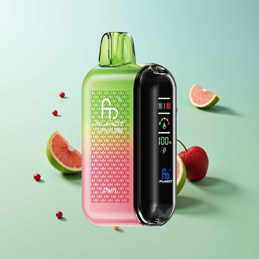 Fumot Tornado 20000 דובדבן