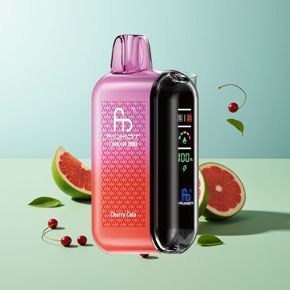 Fumot Tornado 20000 קולה דובדבן