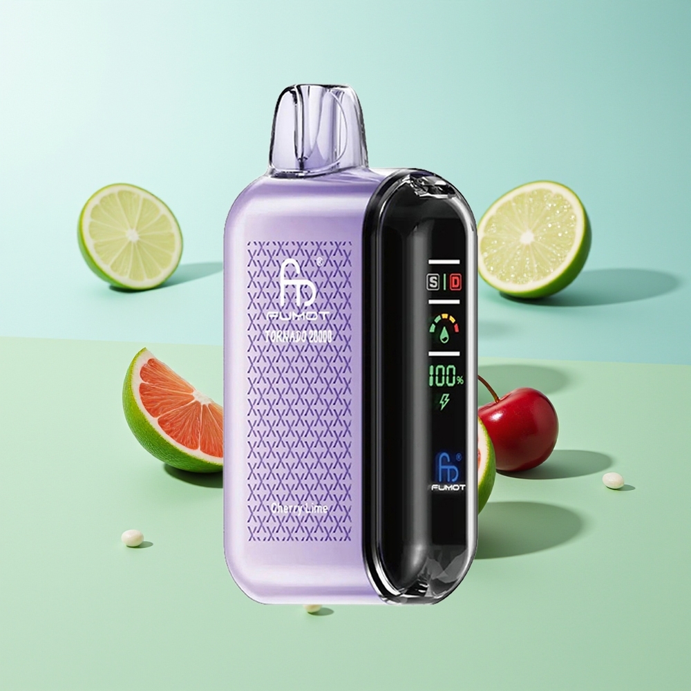 Fumot Tornado 20000 דובדבן ליים