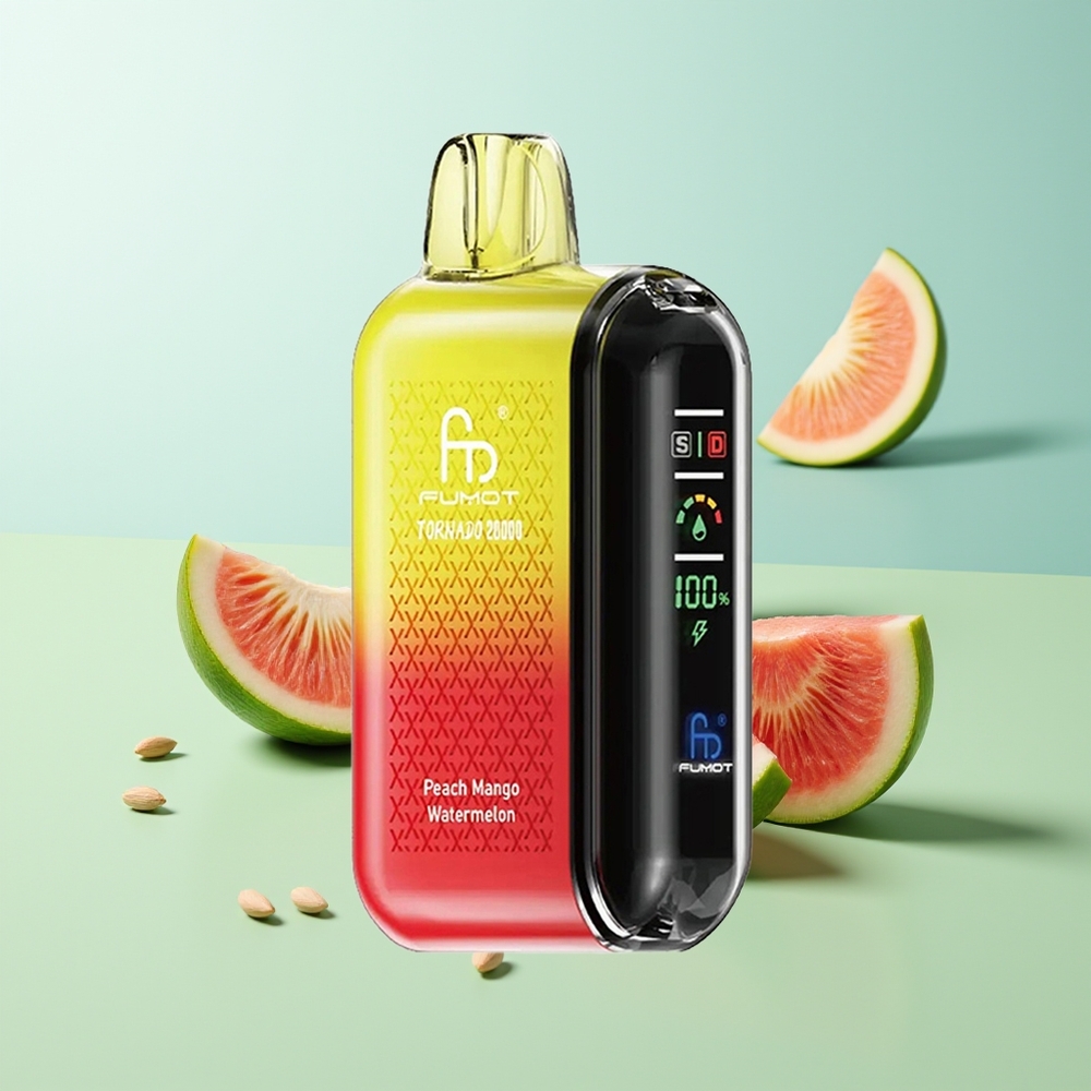 Fumot Tornado 20000 אפרסק מנגו אבטיח