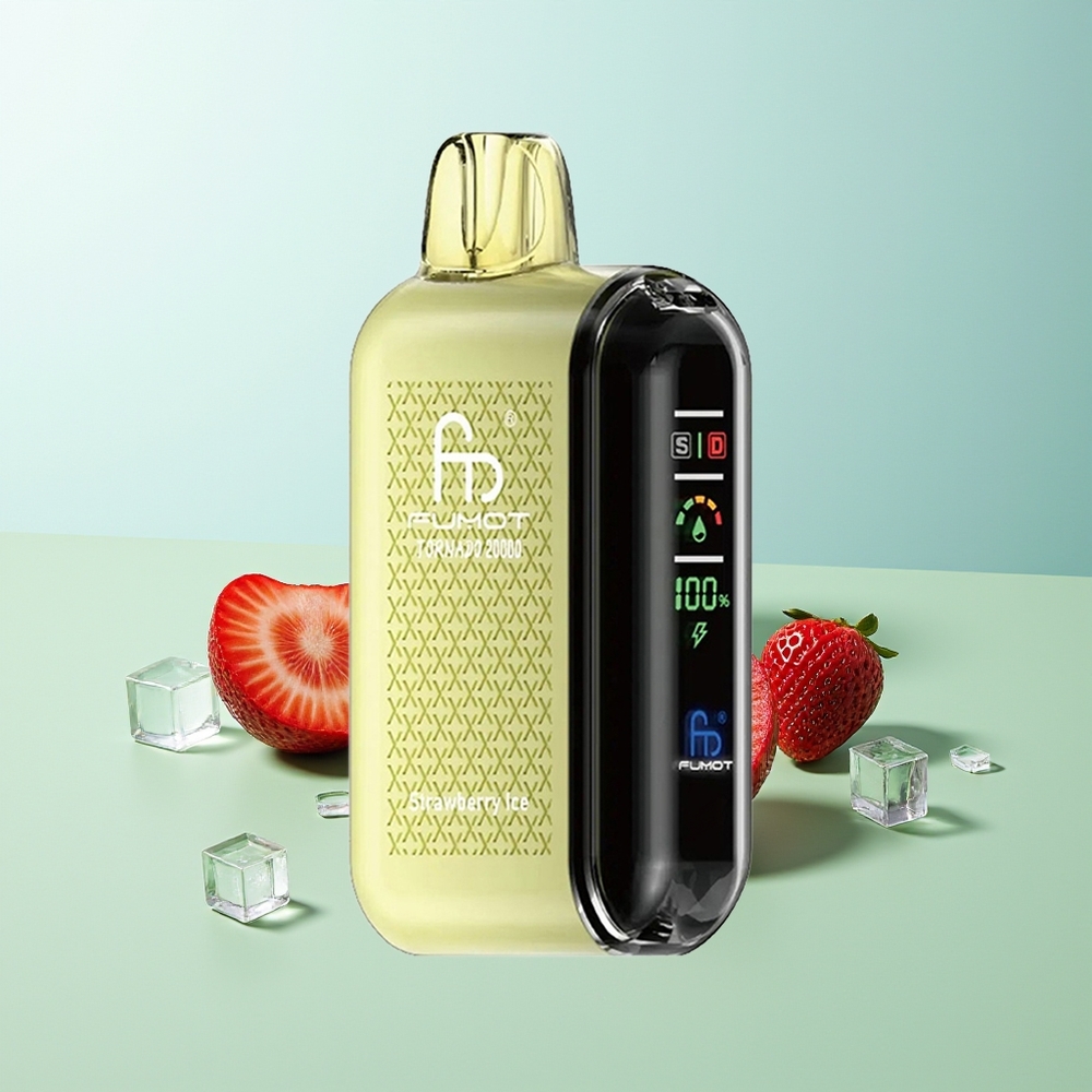 Fumot Tornado 20000 גלידת תות