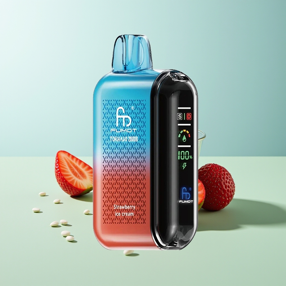 Fumot Tornado 20000 גלידת תות