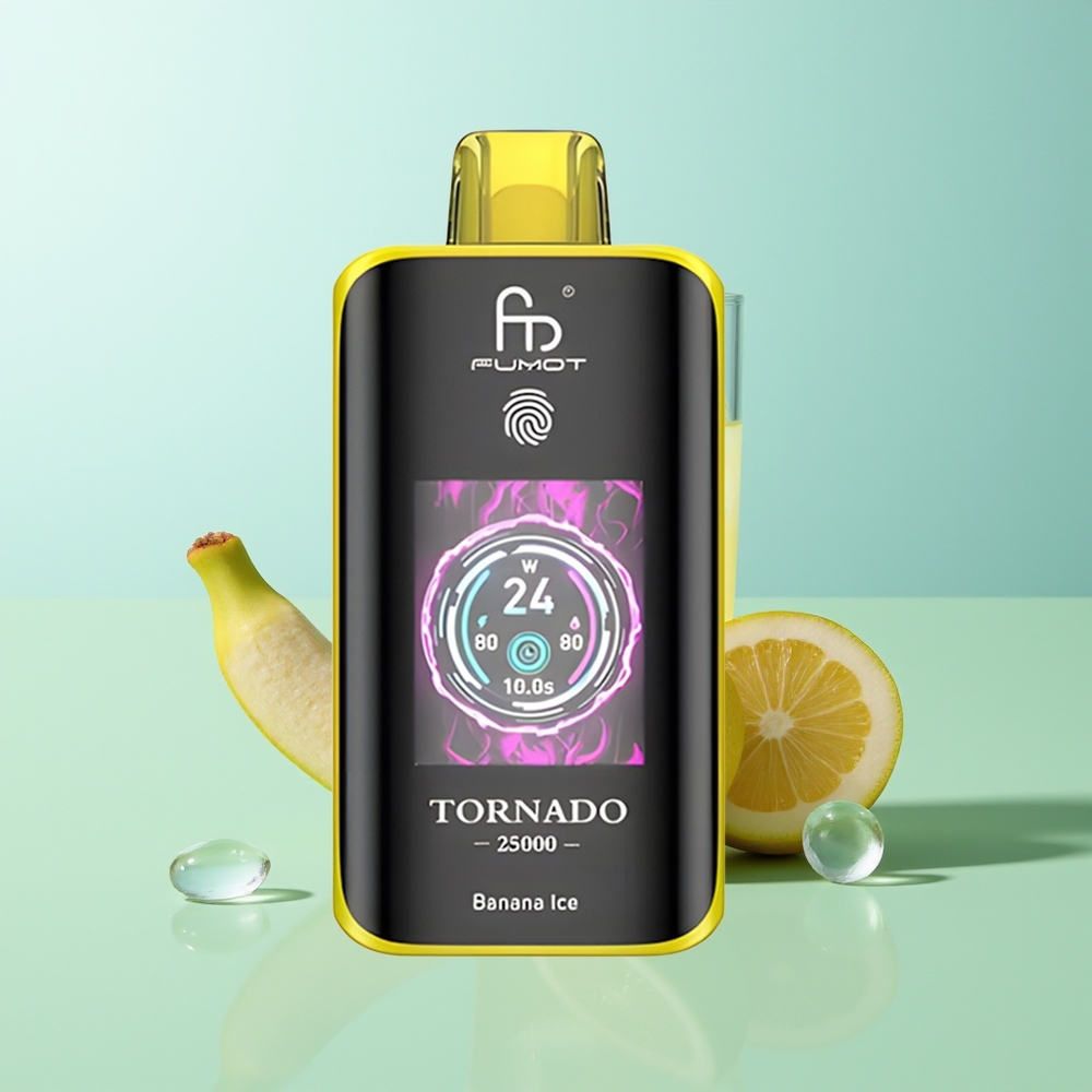 Fumot Tornado 25000 בננה קרח