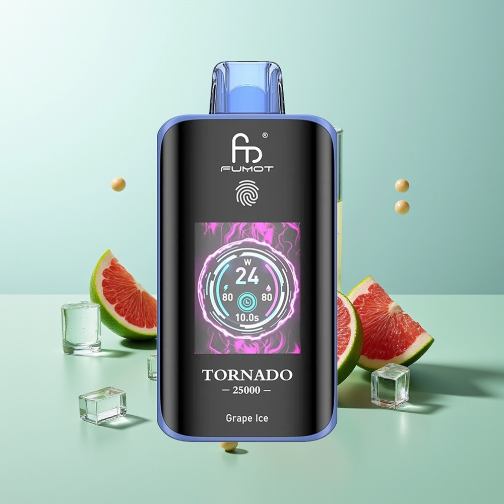 Fumot Tornado 25000 קרח ענבים