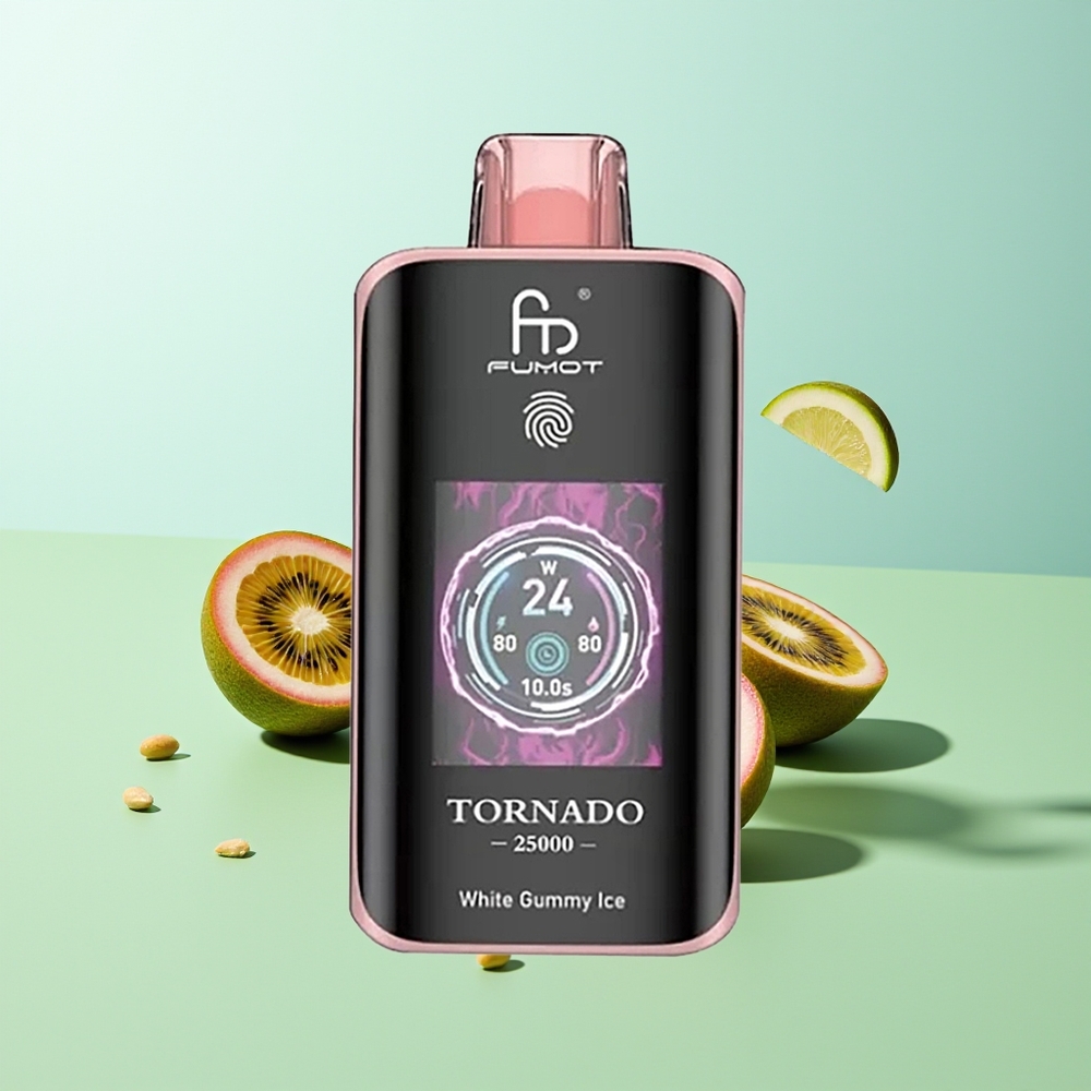 Fumot Tornado 25000 קיווי פסיפלורה גויאבה