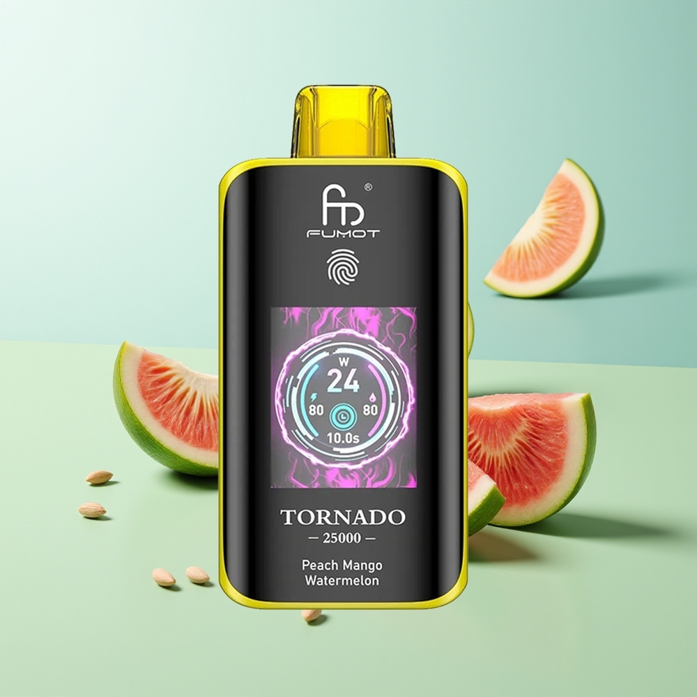 Fumot Tornado 25000 אפרסק מנגו אבטיח