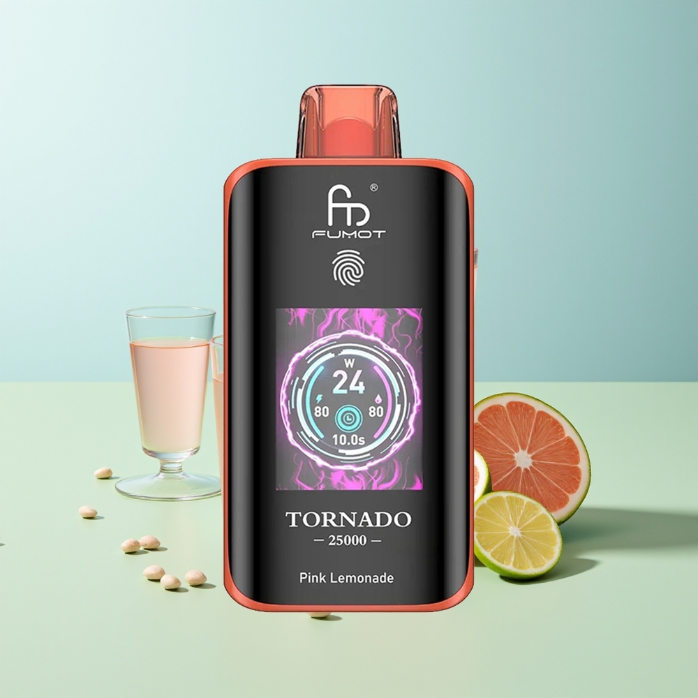 Fumot Tornado 25000 לימונדה ורודה