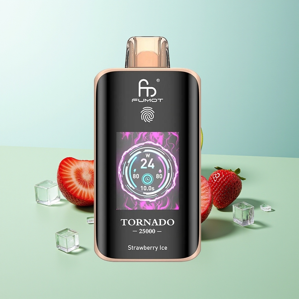 Fumot Tornado 25000 גלידת תות