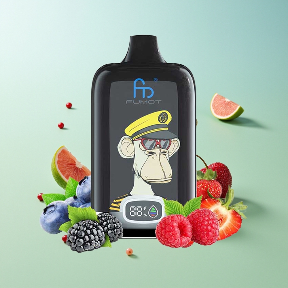 Fumot Tornado Digital Box 12000 דובדבן