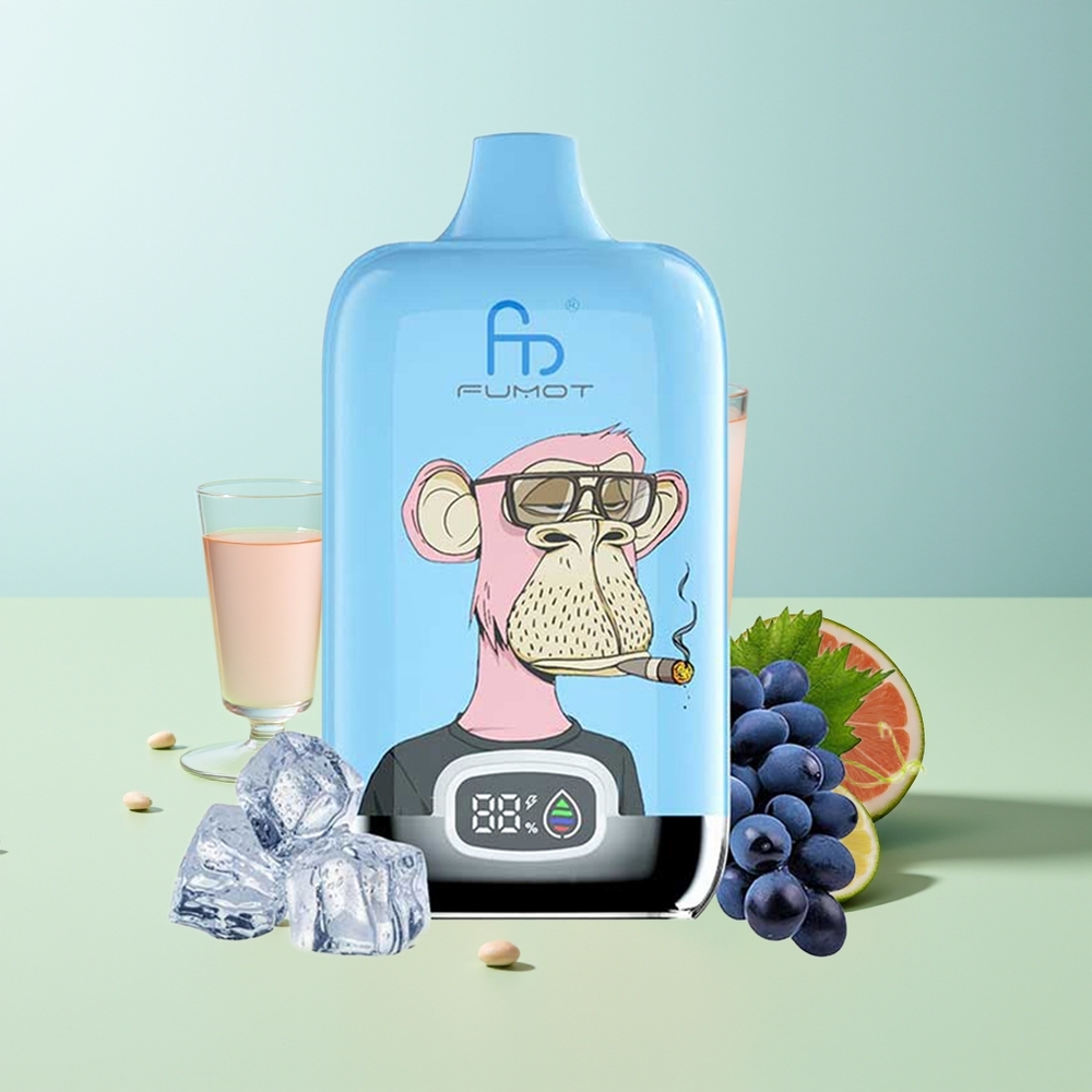 Fumot Tornado Digital Box 12000 לימונדה ורודה