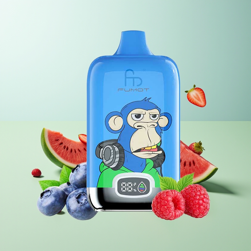 Fumot Tornado Digital Box 12000 תות אבטיח מים