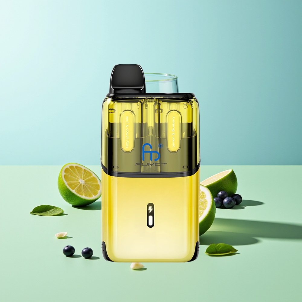 Fumot Ultra T32000 לימון מוגז & ליים - לימון & אוכמניות