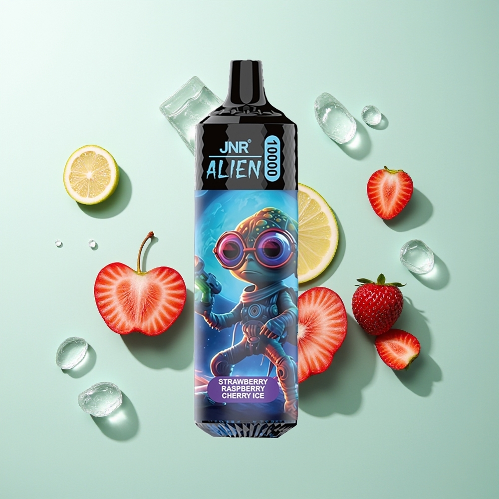 JNR Alien 10000 תות פטל דובדבן גלידה