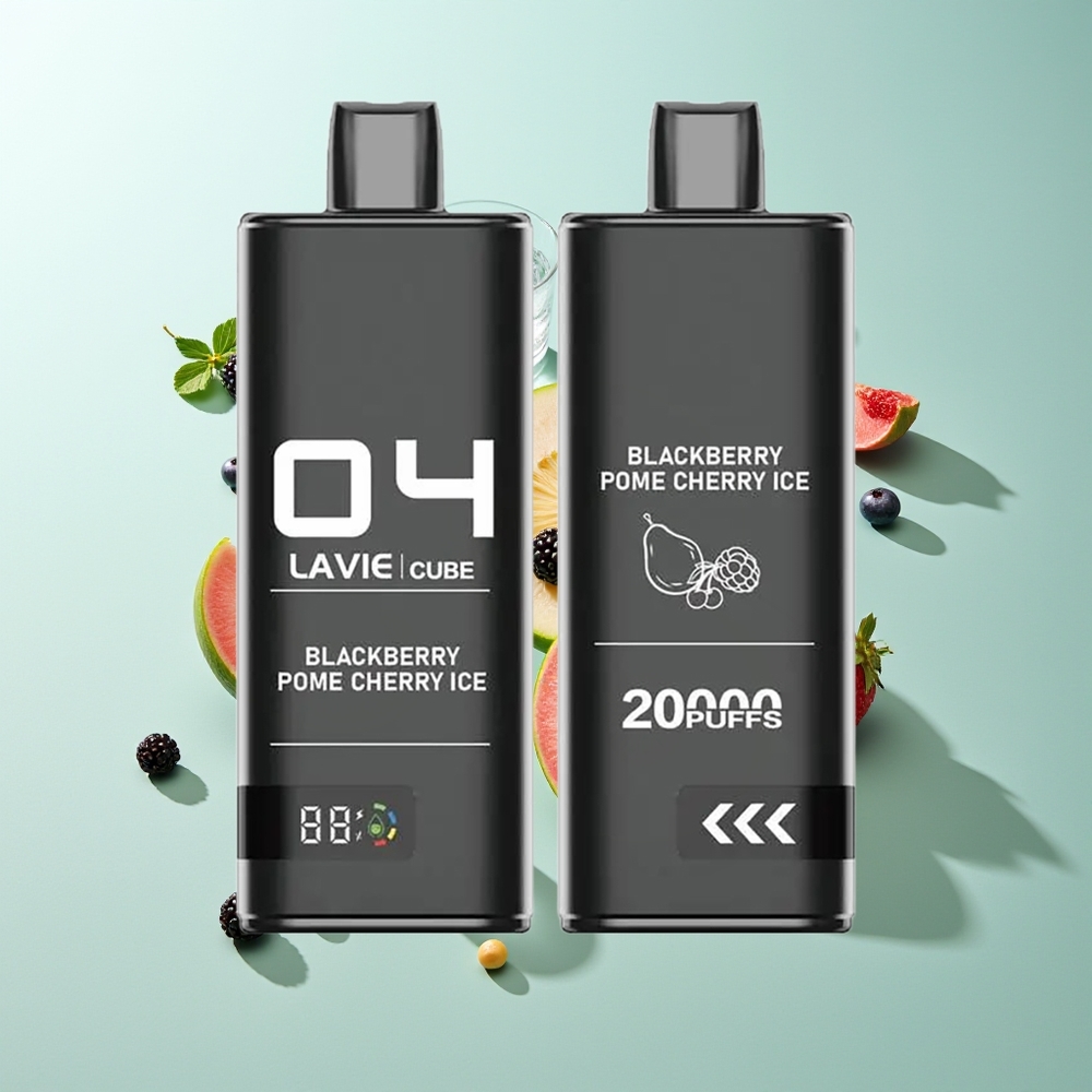 Lavie Cube 20000 פטל שחור רימון דובדבן קרח