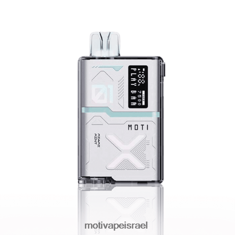 MOTI Play Bar 7500 vape חד פעמי (5%, 7500 שאיפות) מיאמי מנטה PRVZXV59 - MOTI Vape Pods Israel