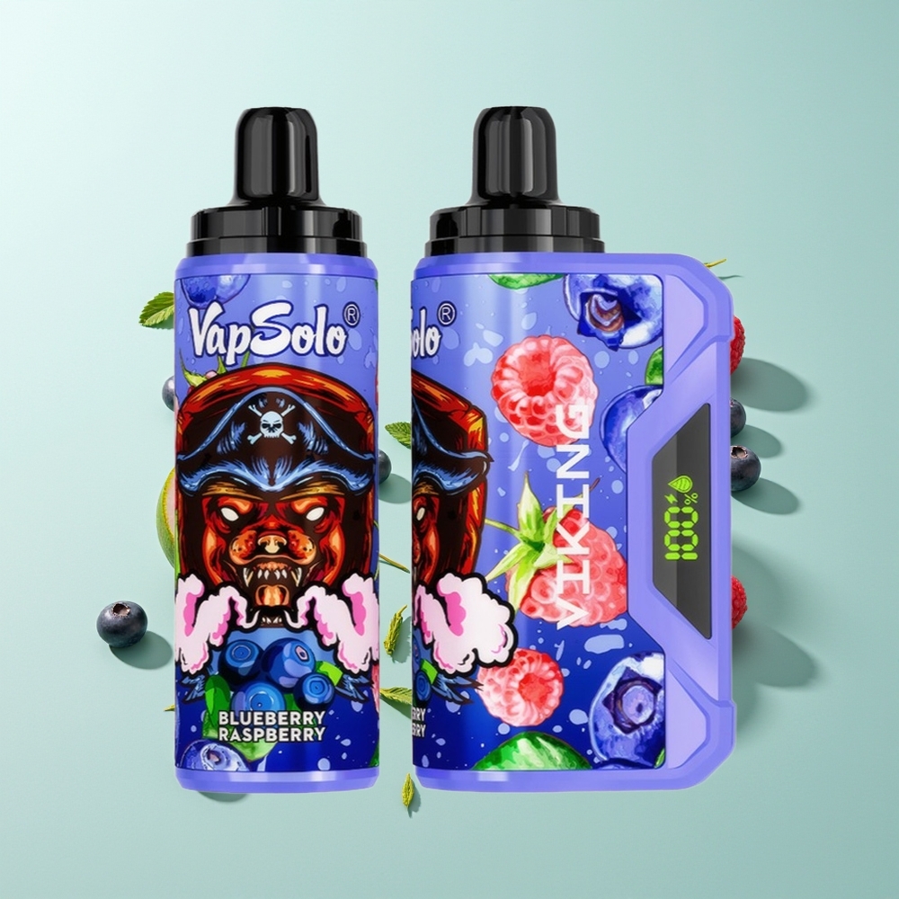 VapSolo VIKING 12000 אוכמניות פטל