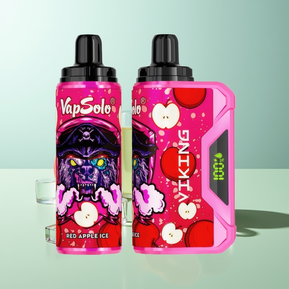 VapSolo VIKING 12000 תפוח אדום קרח