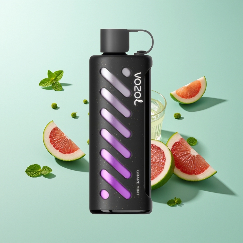 VOZOL Gear Shisha 25000 ענבים נענע